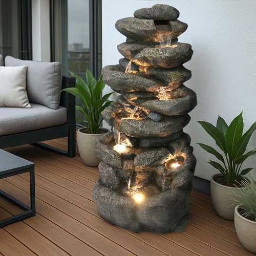 Skalna kaskada ogrodowa 100cm