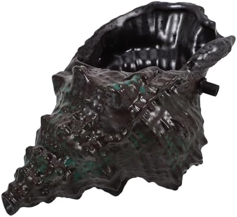 Muszlowa fontanna ceramiczna zielona