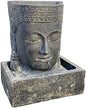 Azjatycka głowa Buddy wodospadowa