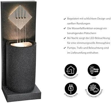 Abstrakcyjna rzeźba Triton czarna