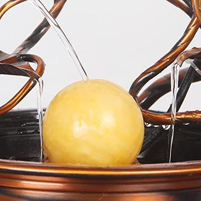 Stołowa fontanna feng shui