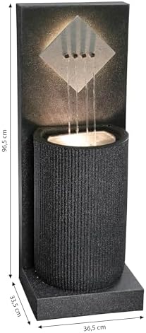 Abstrakcyjna rzeźba Triton czarna